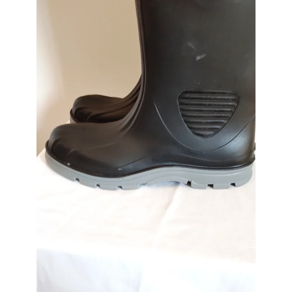 NWT Tingley Poultry Tuff ST Men's 15 Black Waterproof Safety Work Boots 70651‑15
